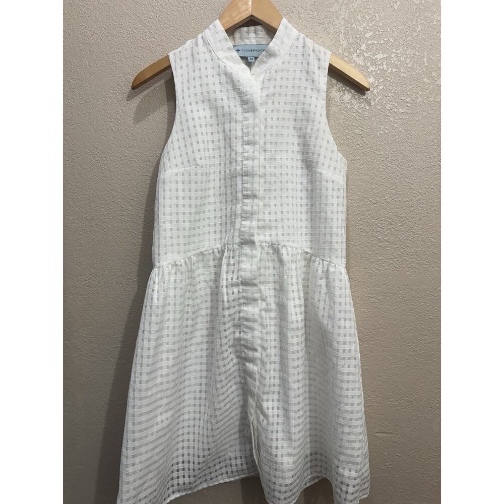 Tuckernuck White Sleeveless Mini Dress - Picture 2 of 6